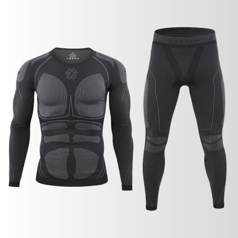 Men's Base Layer Thermal Set – Seamless Insulated Long Underwear for Cold Weather & Winter Sports | Thomler