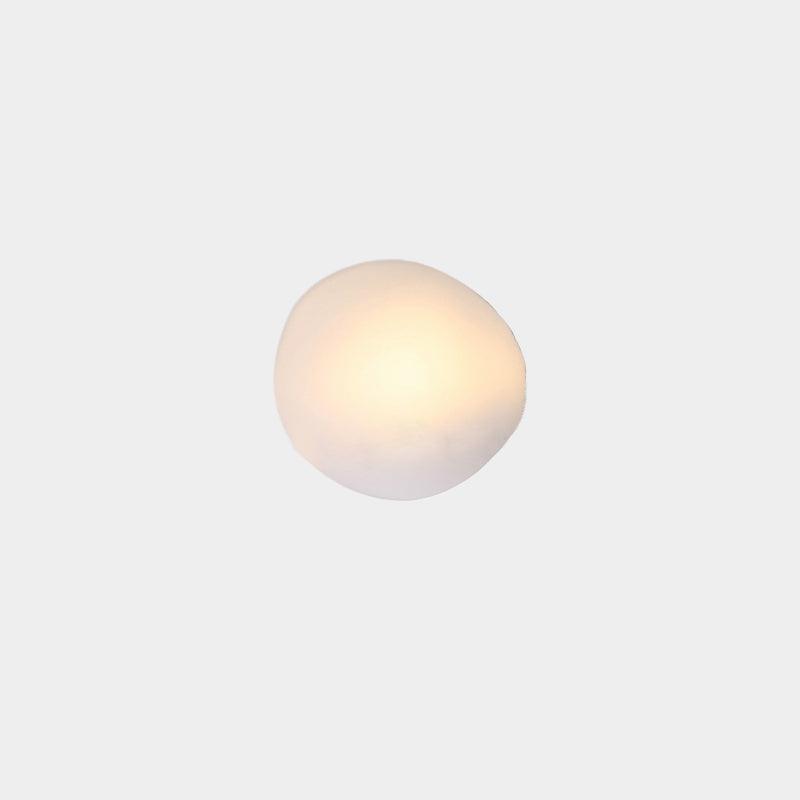 Pebble Glass Wall Lamp 8.6 in LED Indoor Wall Ceiling Light Sculptural Modern Fixture Ambient Lighting | Thomler