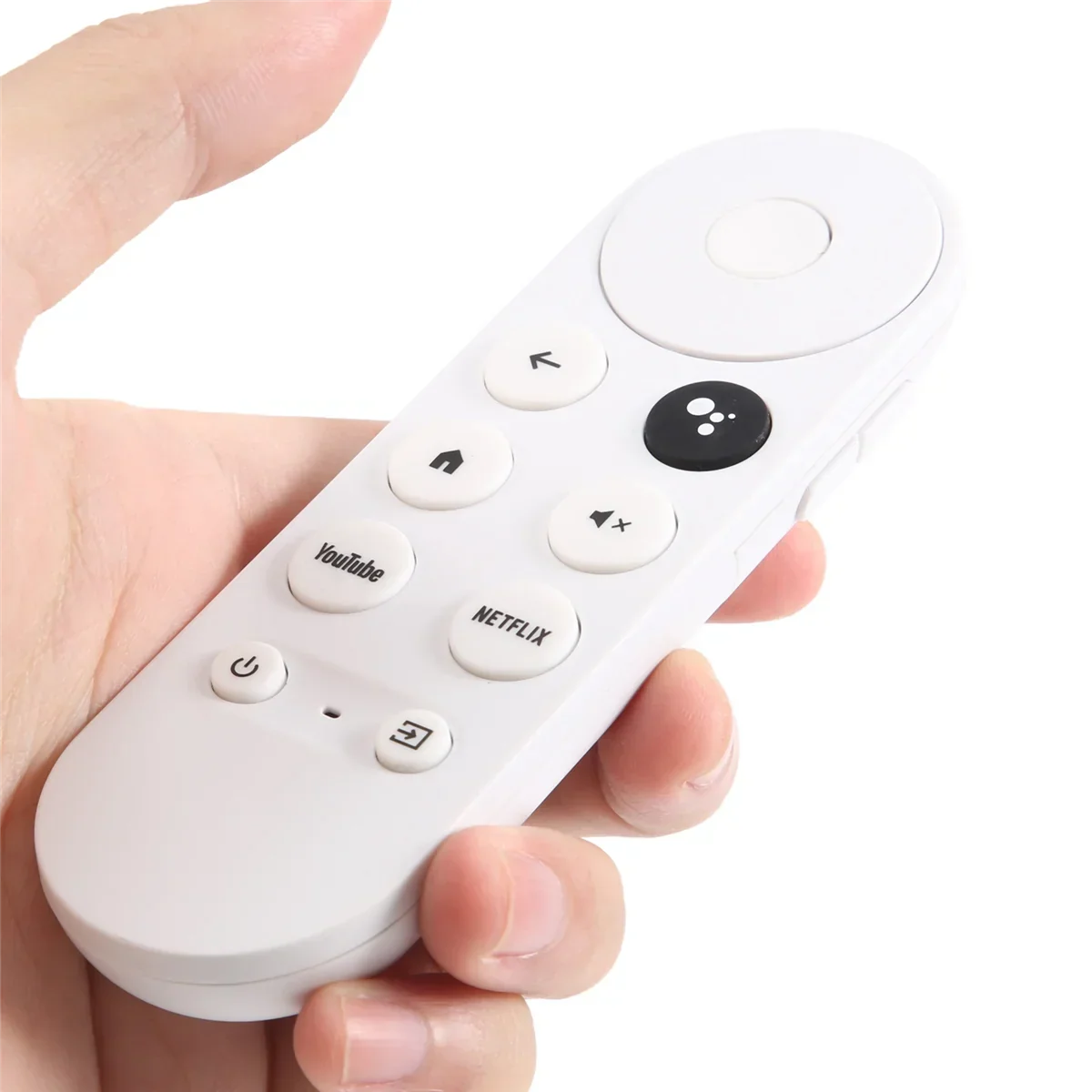 Streaming Device Remote Control for Google Chromecast 4K with Voice Search & Quick Launch Buttons | Thomler
