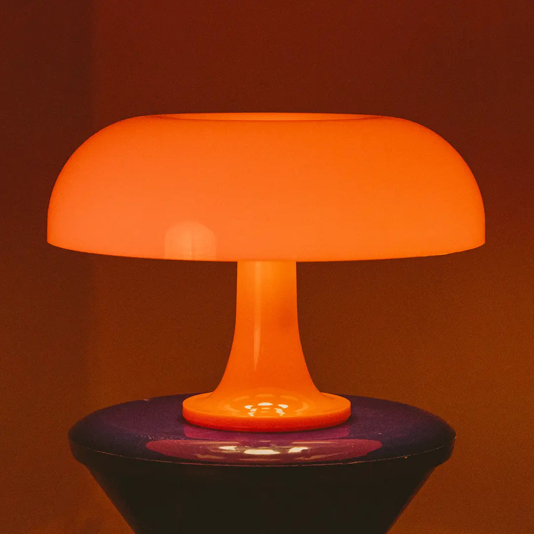 Table Lamp Acrylic 32.0 cm Blood Orange Mood Lighting Bedroom Desk Reading Light Decorative Accent Lamp | Thomler