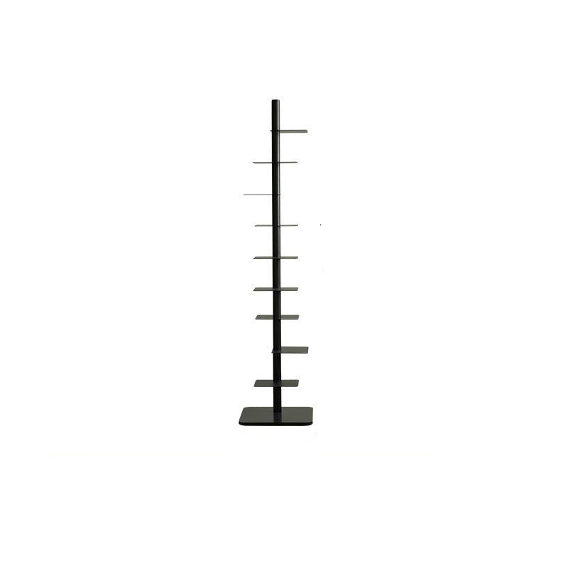 Bookshelf Carbon Steel 68.5 in Tall Multicolor Home Office Storage Organizer 9-Tier Shelving Unit | Thomler