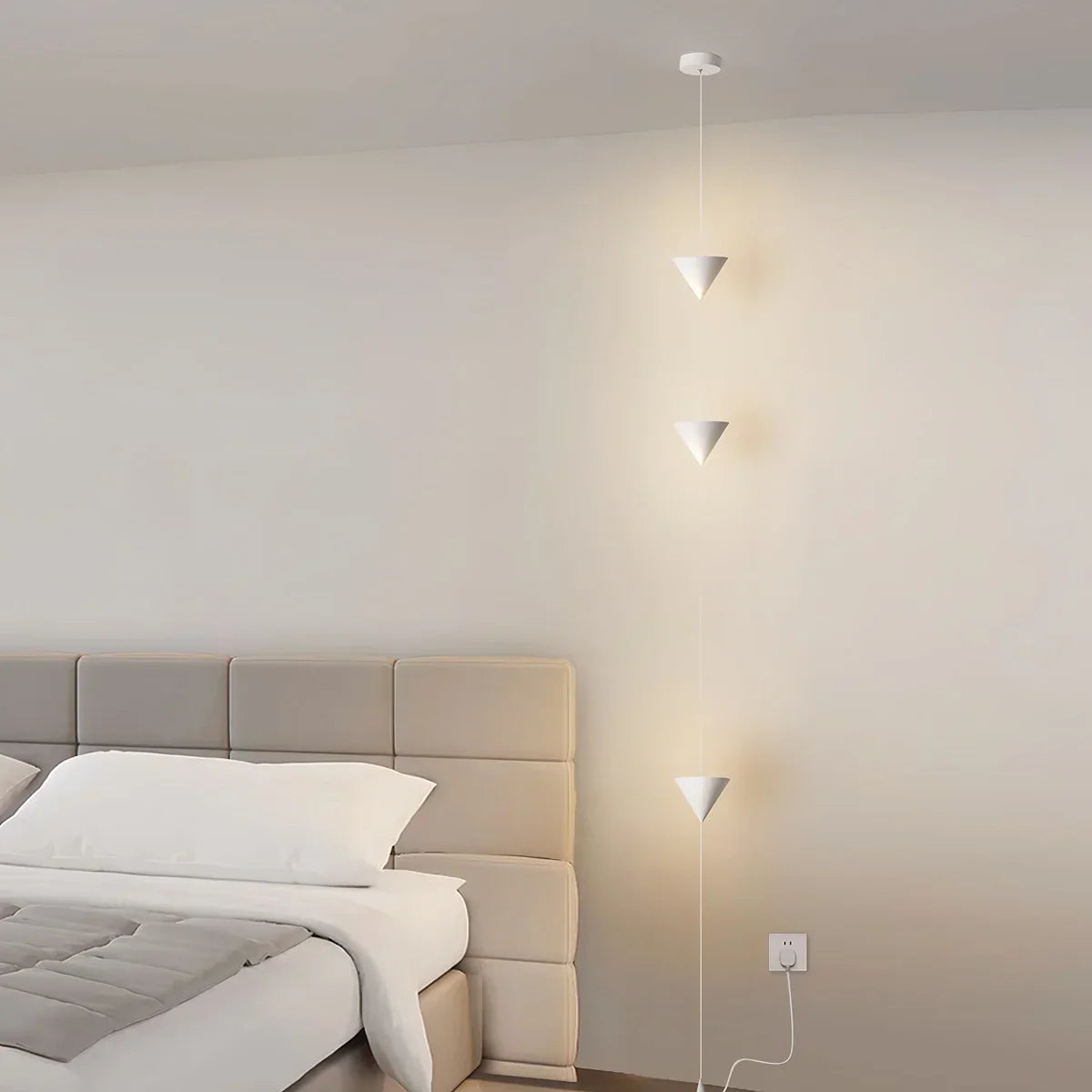 Floor To Ceiling Lamp Iron Acrylic Adjustable 350.0 cm Warm LED Living Room Bedroom Home Office Accent Lighting | Thomler