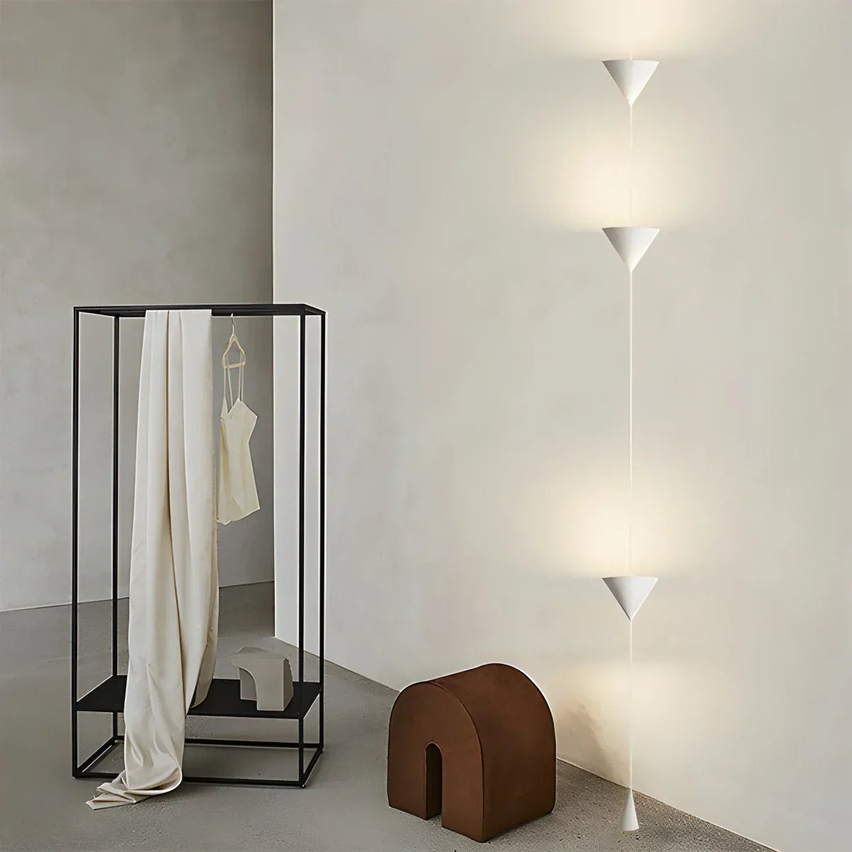 Floor To Ceiling Lamp Iron Acrylic LED 3.5 m Living Room Bedroom Minimalist Accent Lighting | Thomler