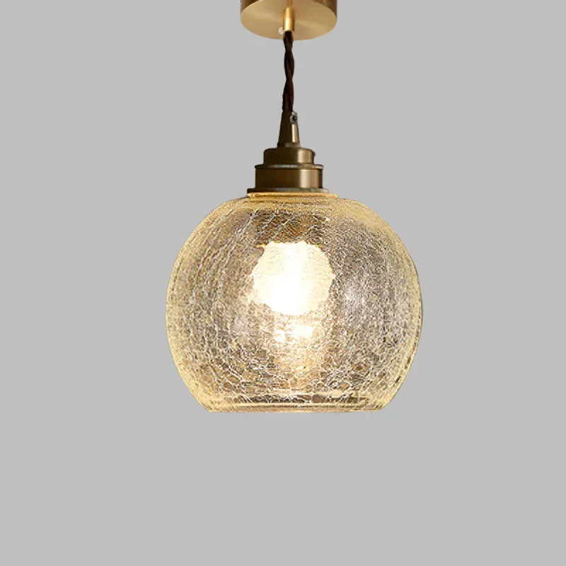 Pendant Light Crystal Glass 15.0 cm Dining Room Living Room Scandinavian Retro Hanging Ceiling Lamp E27 LED Compatible | Thomler