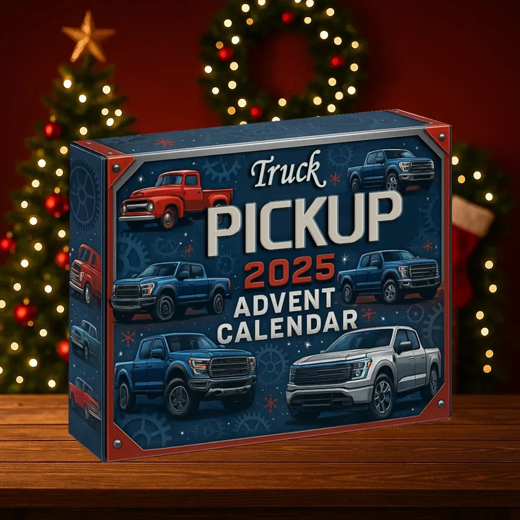 F-Series Pickup Truck Advent Calendar – 24 Miniature Collectible Vehicles, 70 Years of American Heritage | Thomler