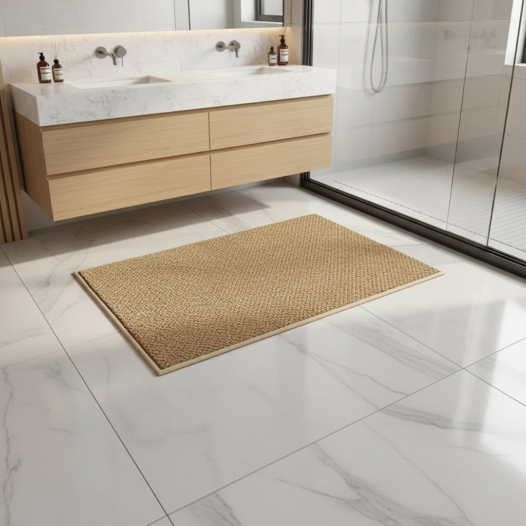 Door Mat Quick-Drying Absorbent Fabric 31.5 in x 19.7 in Front Entry Modern Geometric Design Indoor Outdoor Entrance Rug | Thomler