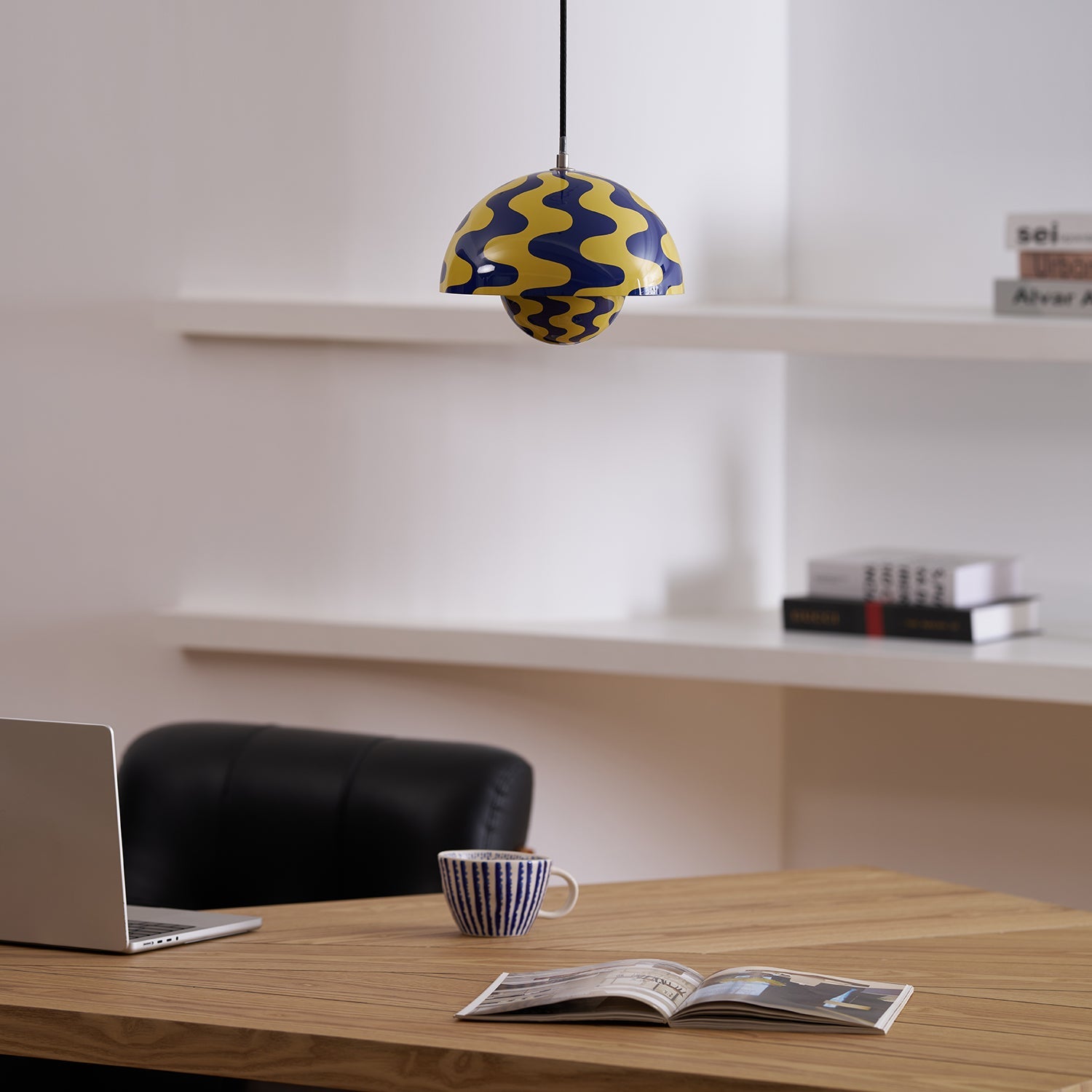 Pendant Light Aluminum 9.1 in Ceiling Lamp Matte Finish Dining Room Kitchen Hanging Light | Thomler