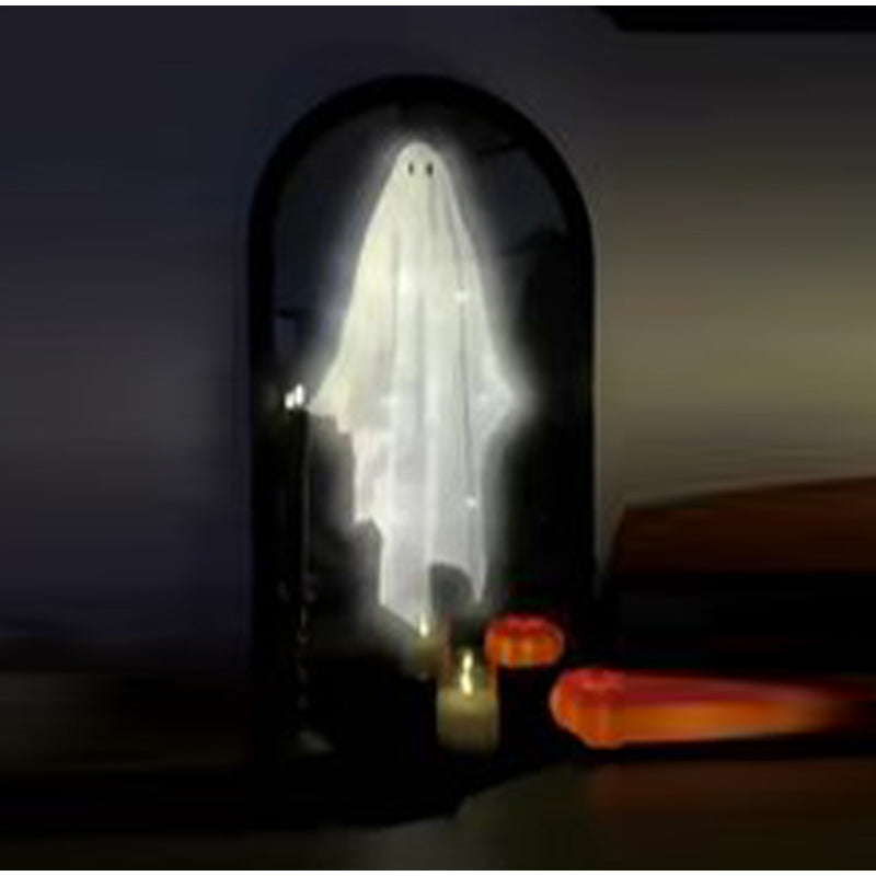Phantom Reflector Holographic Illusion Display – Eerie Apparition Effect for October Festivities & Creepy Interior Accents | Thomler