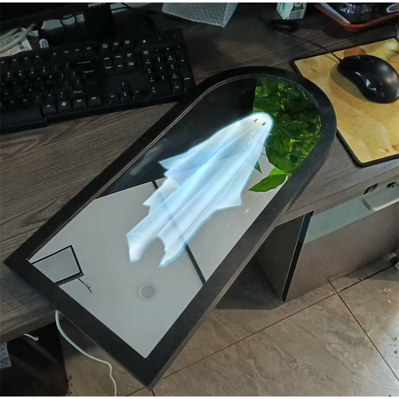 Phantom Reflector Holographic Illusion Display – Eerie Apparition Effect for October Festivities & Creepy Interior Accents | Thomler