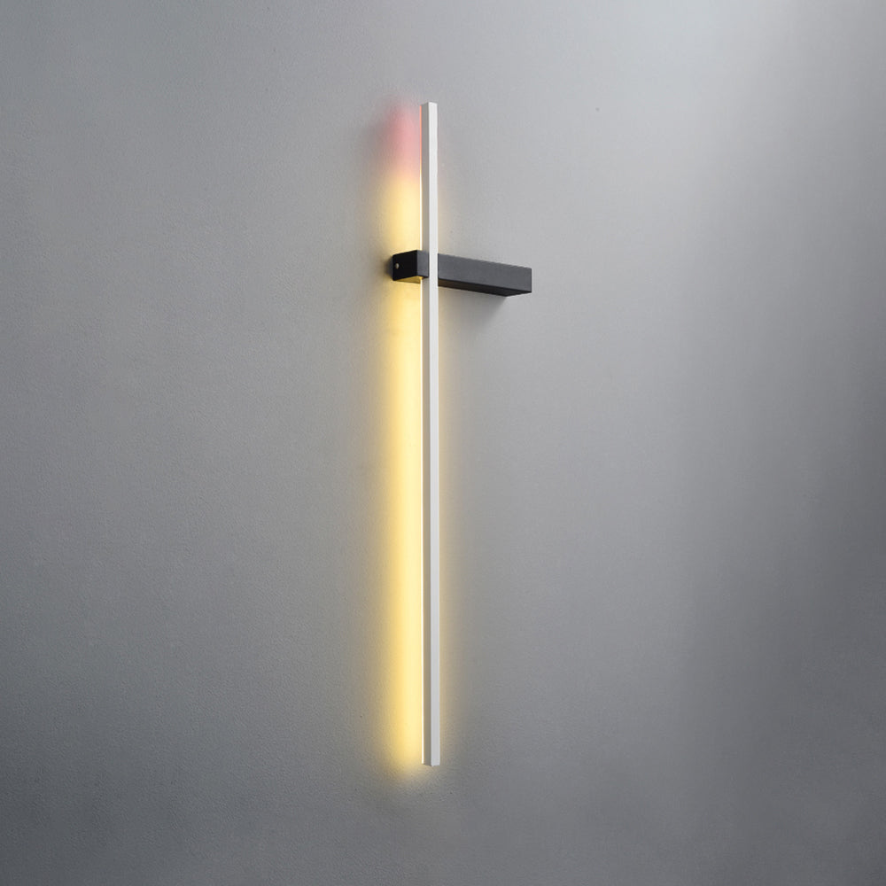 Dual-Tone Linear LED Wall Sconce – Modern Metal & Acrylic Light for Dining Rooms, Living Rooms & Home Offices | Thomler