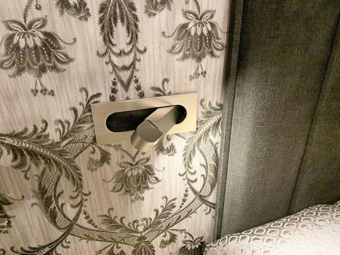 Adjustable LED Bedside Reading Light Wall Mount with Push Button Control – Space-Saving Swing Arm Design in Multiple Finishes | Thomler