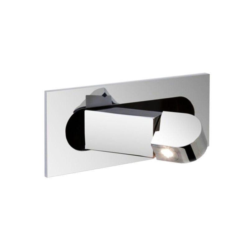 Adjustable LED Bedside Reading Light Wall Mount with Push Button Control – Space-Saving Swing Arm Design in Multiple Finishes | Thomler