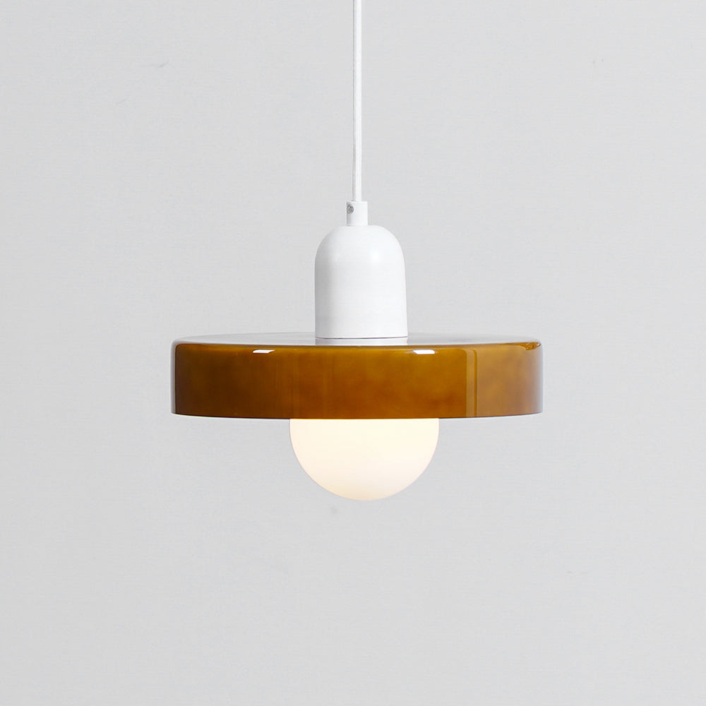 Ceiling Light Glass 9.8 in Ambient Indoor LED Dining Room Living Room Fixture | Thomler
