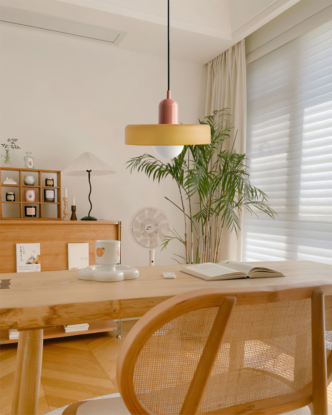 Ceiling Light Glass 9.8 in Ambient Indoor LED Dining Room Living Room Fixture | Thomler
