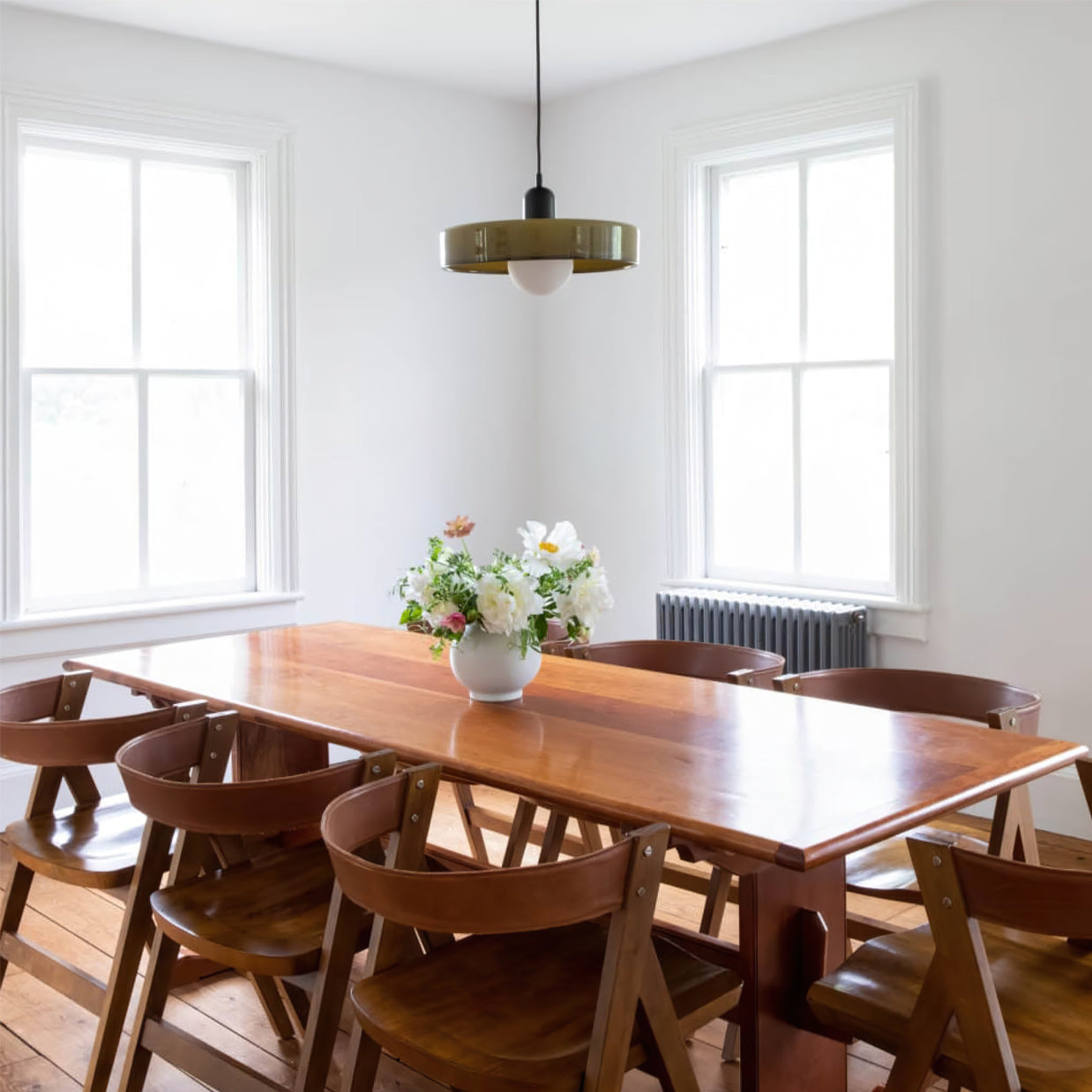 Ceiling Light Glass 9.8 in Ambient Indoor LED Dining Room Living Room Fixture | Thomler