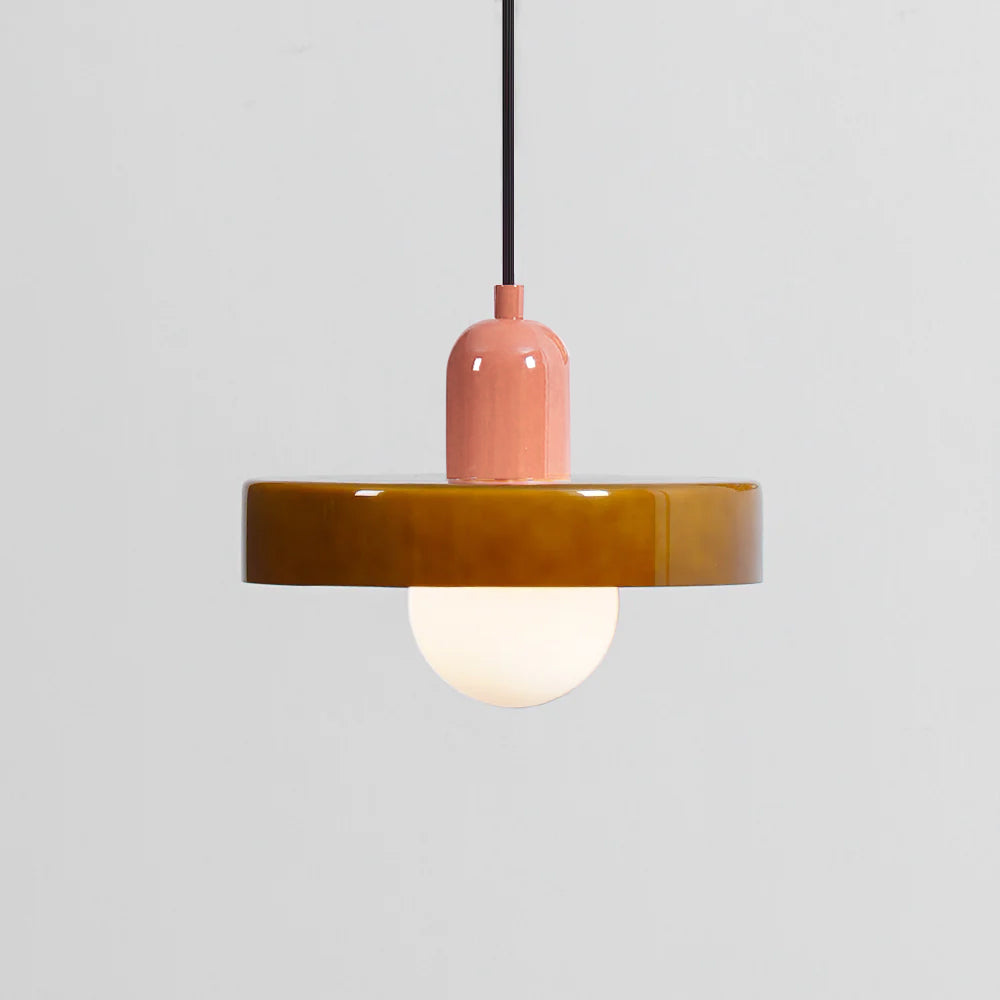 Ceiling Light Glass 9.8 in Ambient Indoor LED Dining Room Living Room Fixture | Thomler