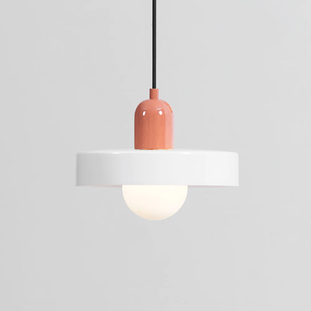 Ceiling Light Glass 9.8 in Ambient Indoor LED Dining Room Living Room Fixture | Thomler