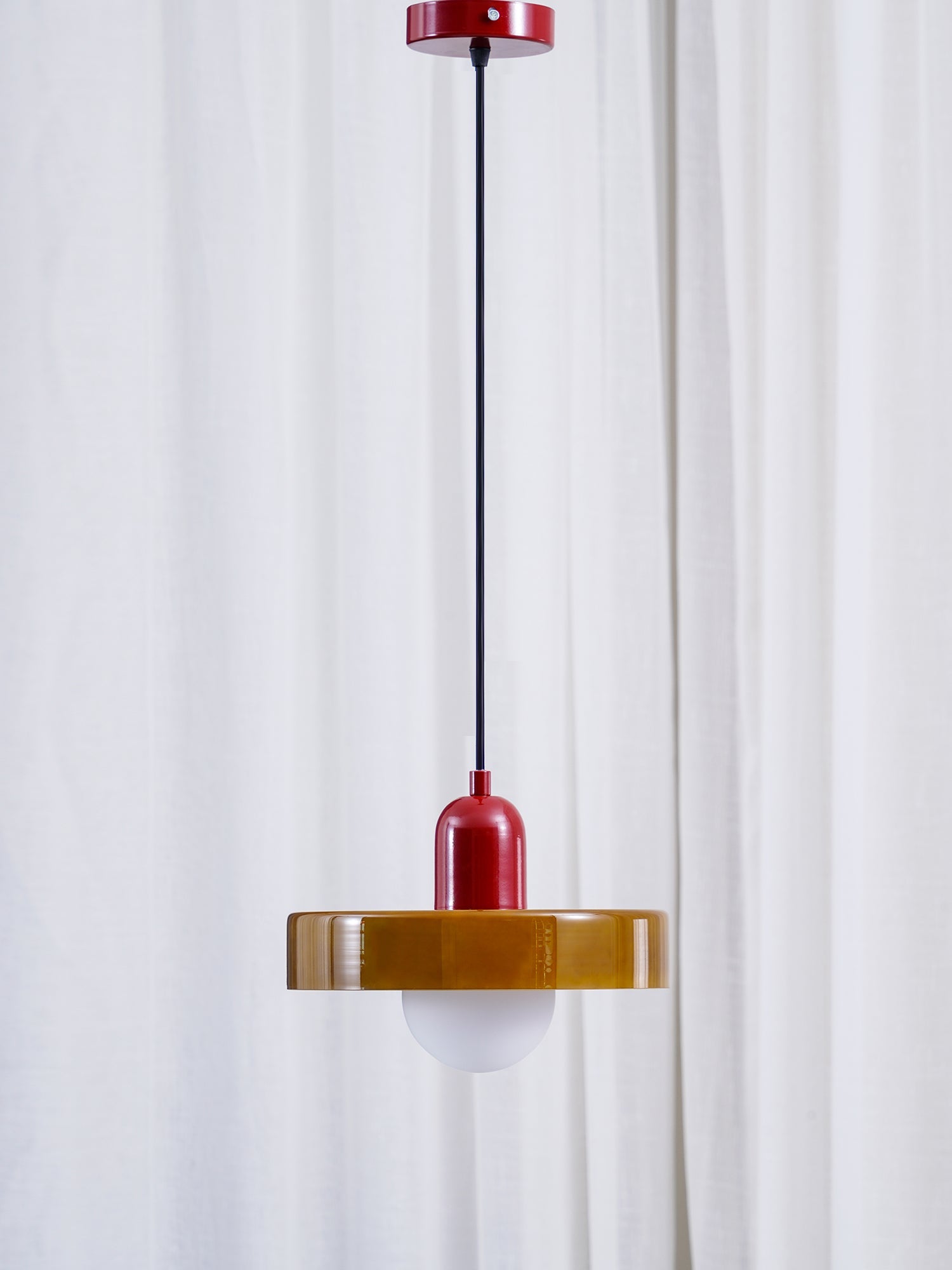 Ceiling Light Glass 9.8 in Ambient Indoor LED Dining Room Living Room Fixture | Thomler