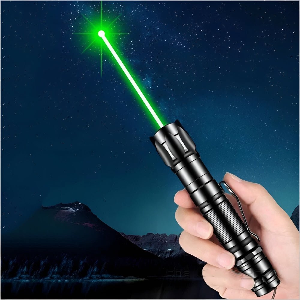 Rechargeable Green Beam Presentation Laser Pointer 532nm for Stargazing & Outdoor Use Up to 6,560 Feet | Thomler