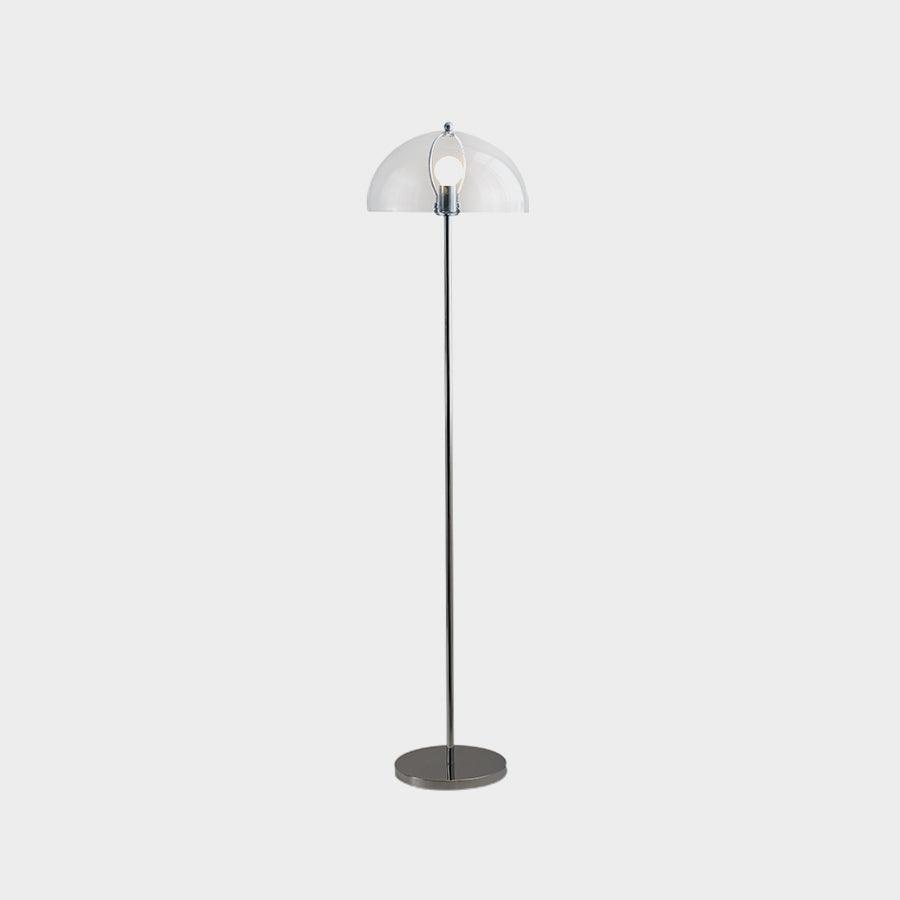 Floor Lamp Metal 61 in Double Layer Acrylic Shade Adjustable Living Room Bedroom Lighting | Thomler