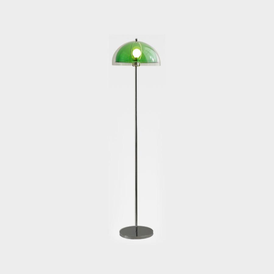 Floor Lamp Metal 61 in Double Layer Acrylic Shade Adjustable Living Room Bedroom Lighting | Thomler