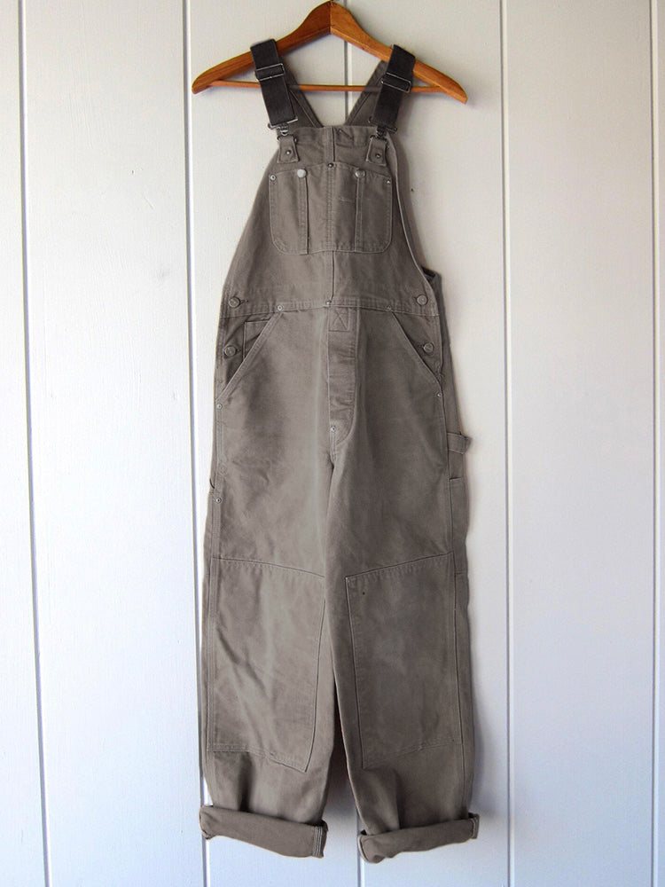 Heavy-Duty Cotton Work Overalls with Tool Pockets & Adjustable Straps for Carpentry, Farming & Trade Jobs | Thomler