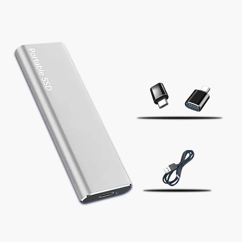 Portable External Hard Drive 4TB USB-C for PC Mac Android Storage Backup | Thomler