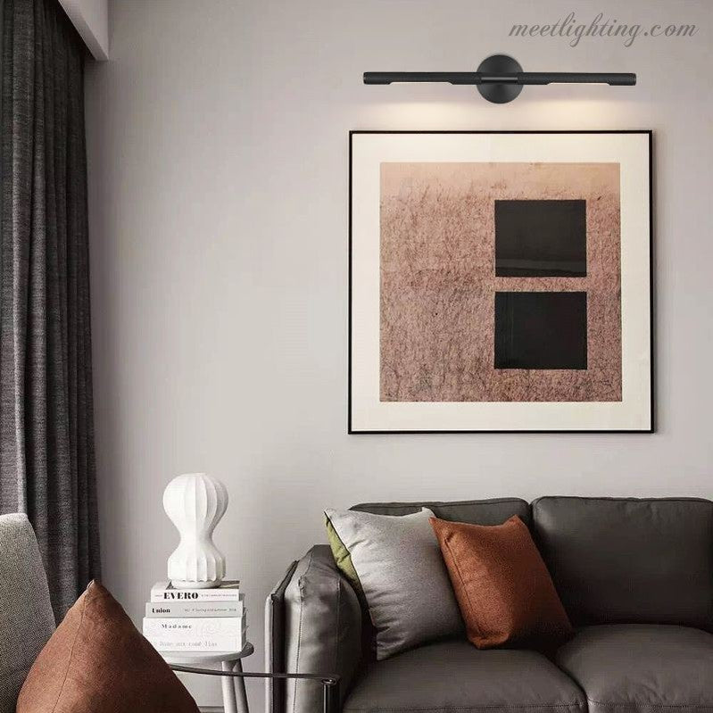 LED Artwork Illuminator Wall Mount Brass Picture Light for Paintings Photographs Gallery Frames Museum Quality Accent Lighting Adjustable | Thomler