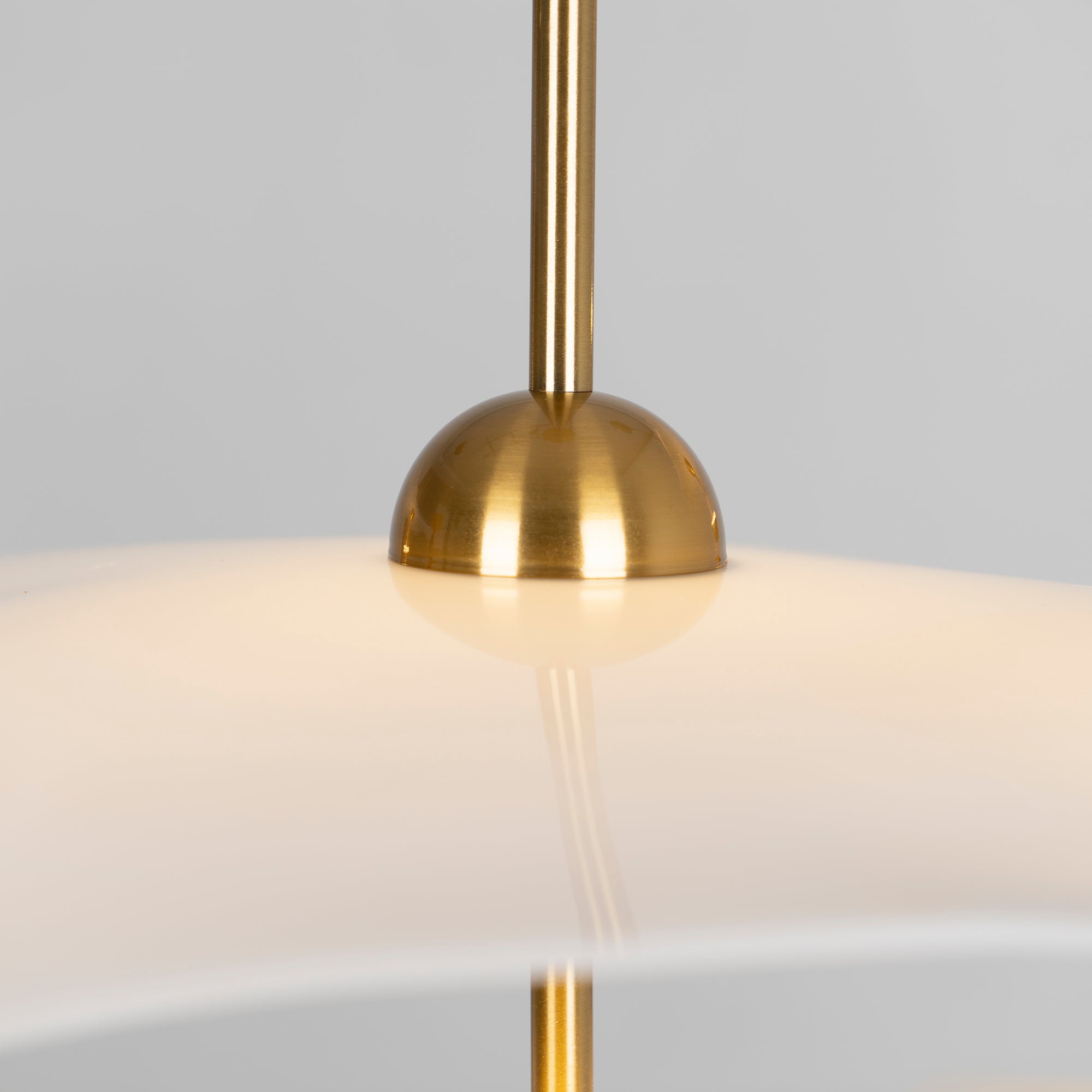 Ceiling Light Metal Acrylic 23.6 in x 27.5 in Gold Indoor Dining Room Living Room Modern Pendant Lamp | Thomler