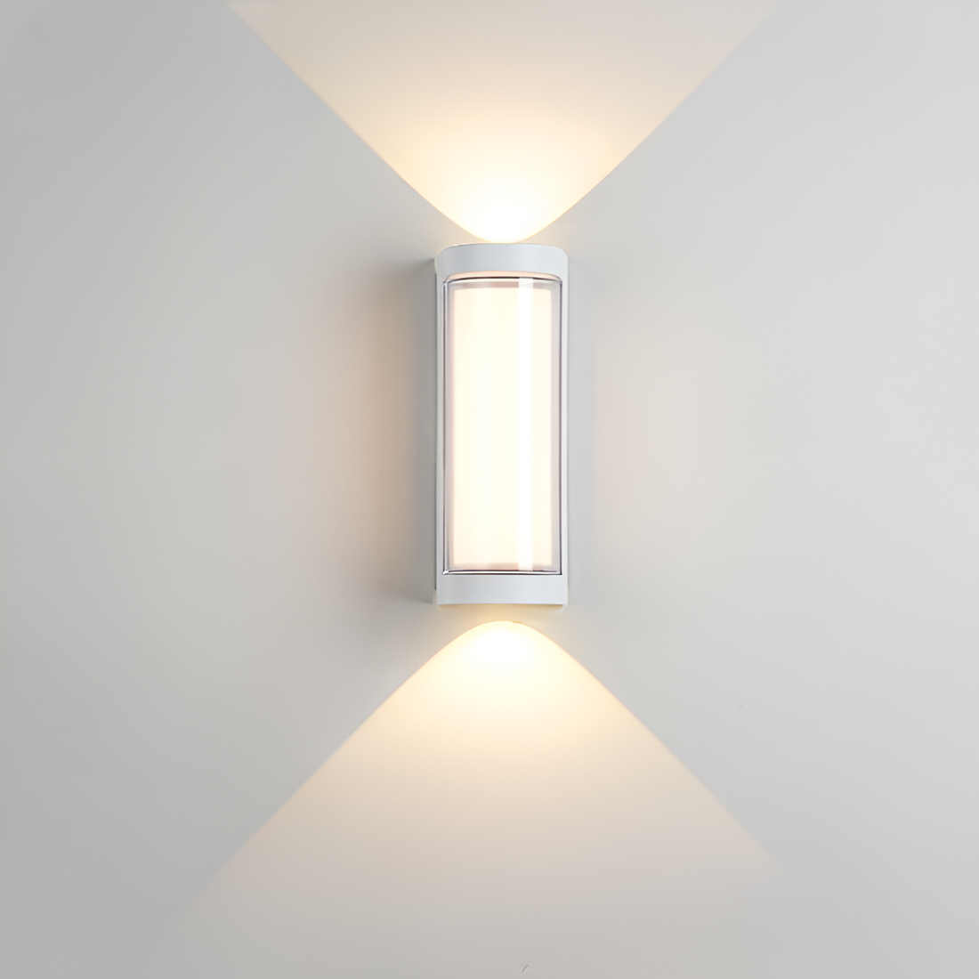 Wall Light Metal 27.0 cm Up Down Black Outdoor Facade Garden Entrance Waterproof LED Architectural Lighting IP65 | Thomler