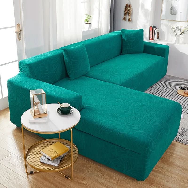 Stretch-Fit Sectional Couch Cover for L-Shape Furniture – Living Room Slipcover Protector for Daily Use | Thomler