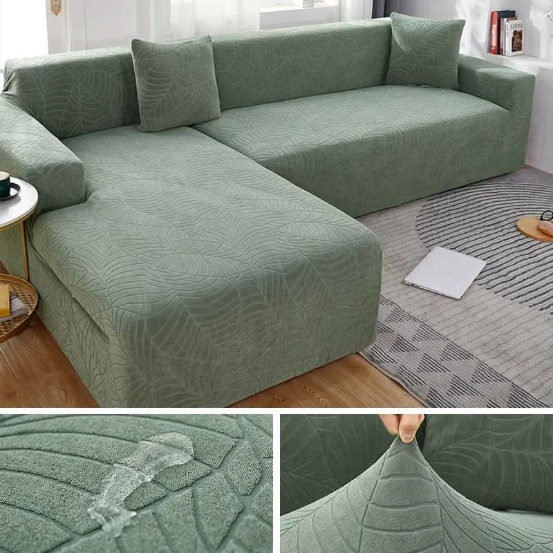 Stretch-Fit Sectional Couch Cover for L-Shape Furniture – Living Room Slipcover Protector for Daily Use | Thomler
