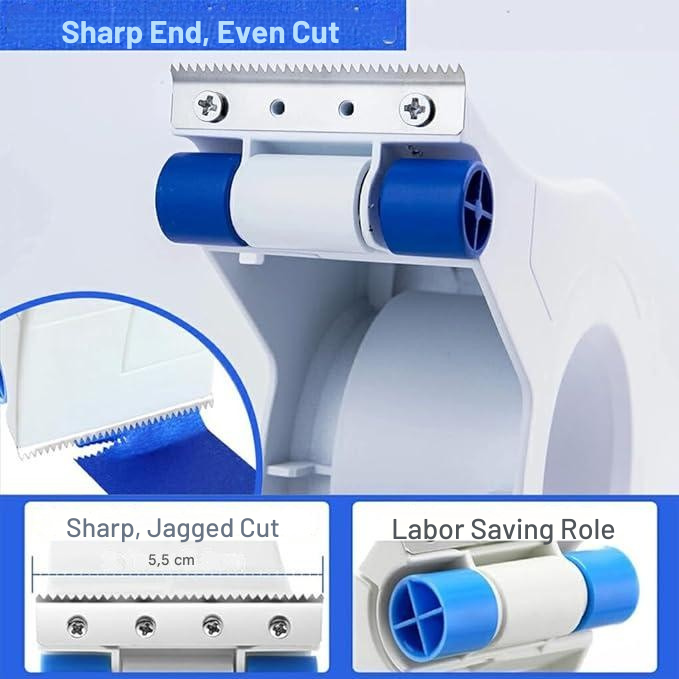 Painter's Tape Applicator Tool for Crisp Edges on Walls Baseboards Ceilings Trim Work Professional Straight Lines Home Painting Projects DIY | Thomler