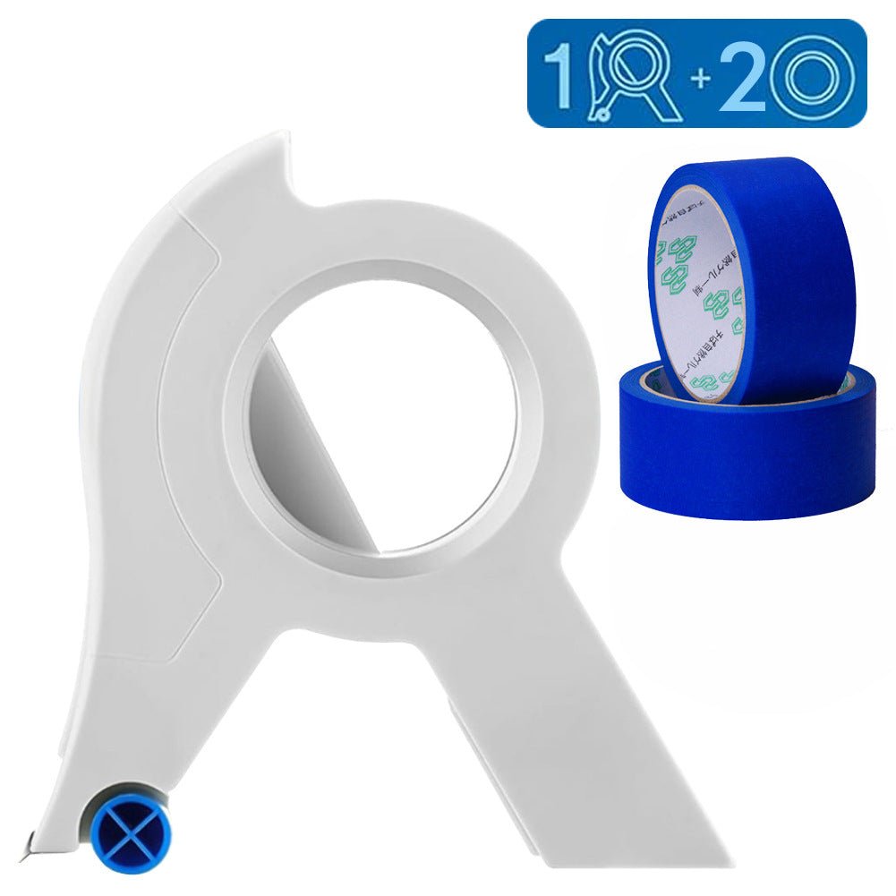 Painter's Tape Applicator Tool for Crisp Edges on Walls Baseboards Ceilings Trim Work Professional Straight Lines Home Painting Projects DIY | Thomler