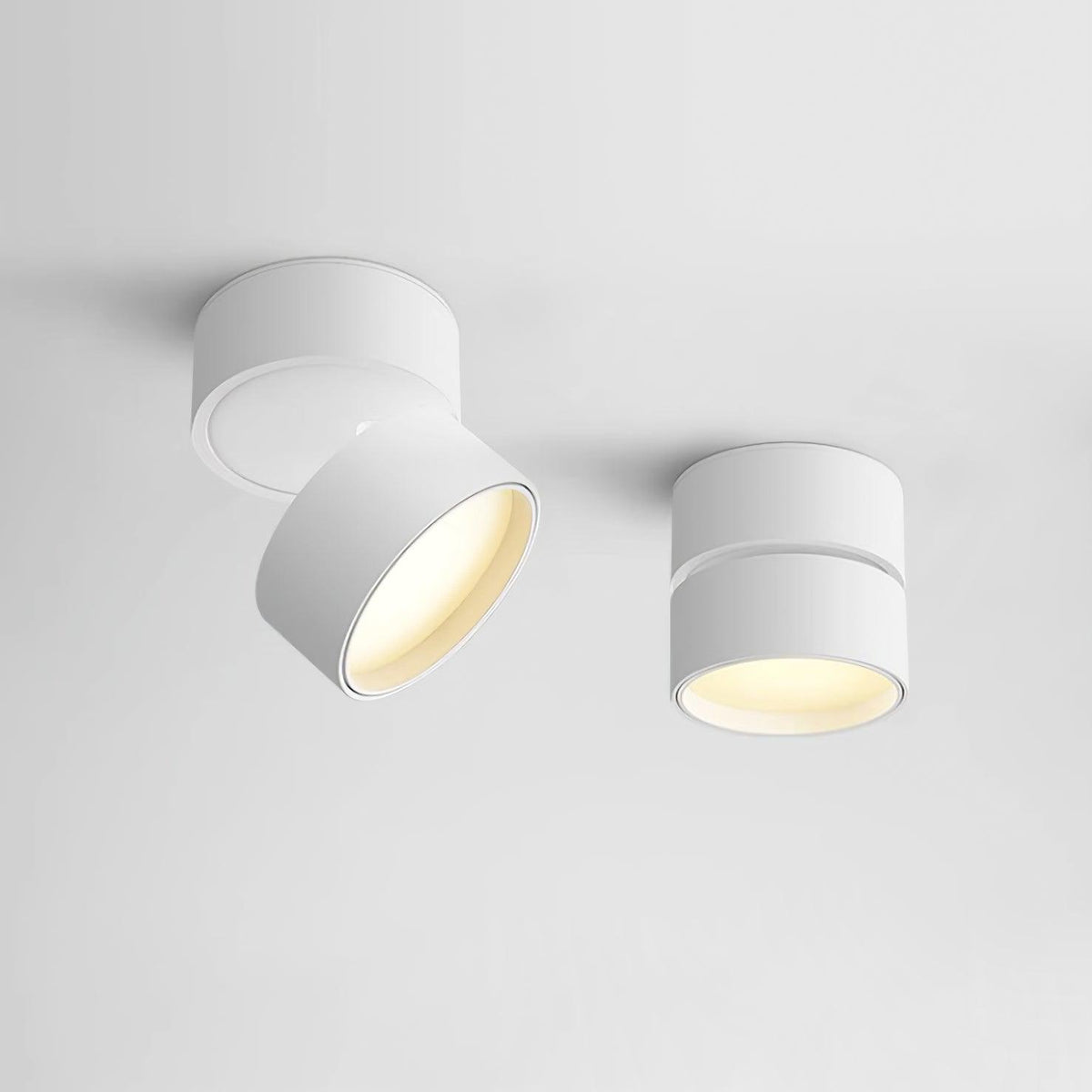 Adjustable Aluminum Spotlight with Tilting Head for Wall & Ceiling – Directional Track Light | Thomler