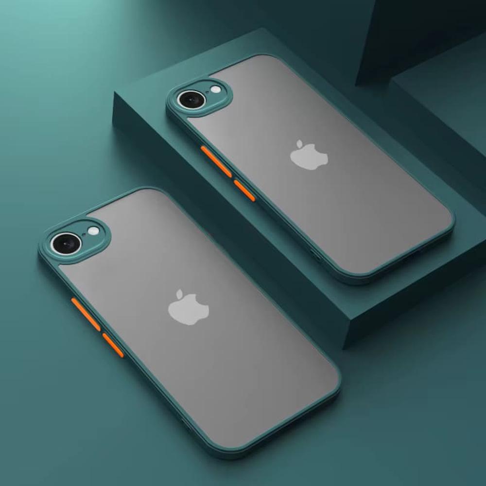 Protective Silicone Case for iPhone 16e with Raised Edges & Shock Absorption | Multiple Finishes & Colors Available | Thomler