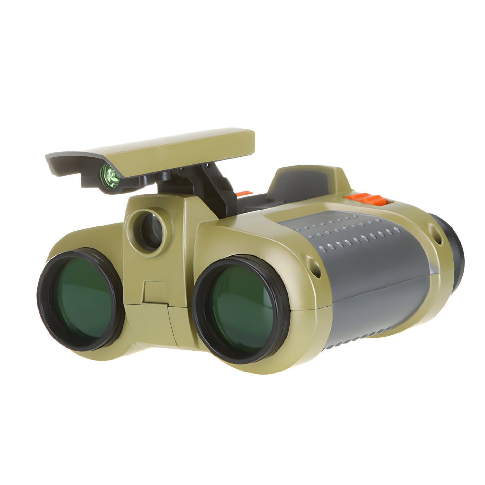Kids Night Vision Binoculars 4x30 Magnification Waterproof Shockproof for Outdoor Camping Nature Exploration Wildlife Watching Backyard Adve | Thomler
