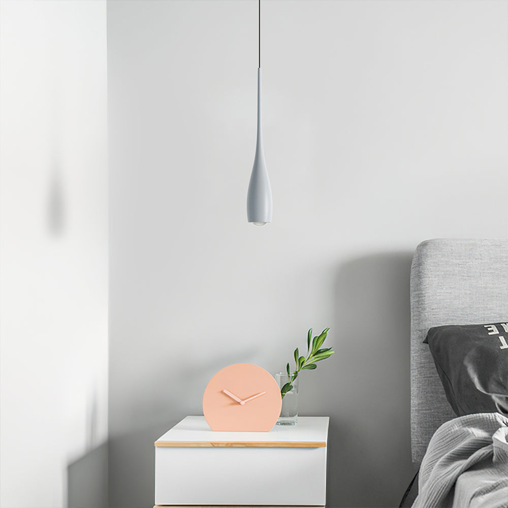 Pendant Light Aluminum 12W 11.8 in Adjustable Modern Dining Room Bedroom Kitchen Ceiling Lamp | Thomler