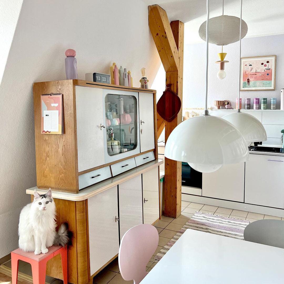 Pendant Light Aluminum 9.1 in Ceiling Lamp Matte Finish Dining Room Kitchen Hanging Light | Thomler