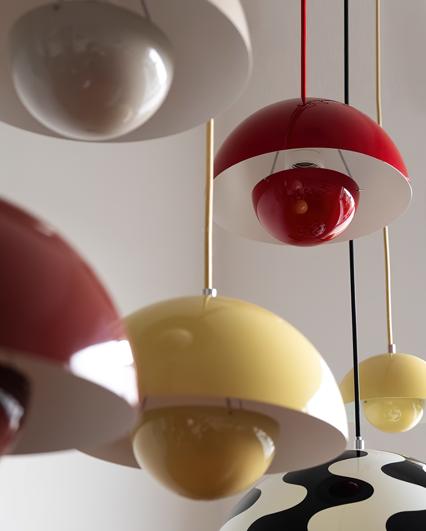 Pendant Light Aluminum 9.1 in Ceiling Lamp Matte Finish Dining Room Kitchen Hanging Light | Thomler