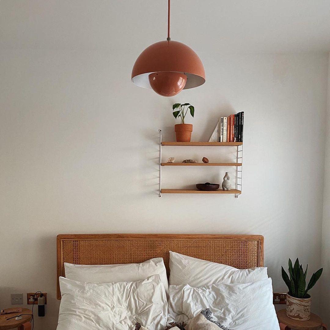 Pendant Light Aluminum 9.1 in Ceiling Lamp Matte Finish Dining Room Kitchen Hanging Light | Thomler