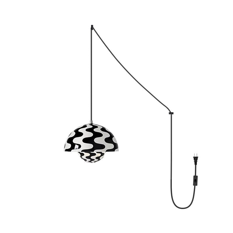 Pendant Light Aluminum 9.1 in 6.3 in Beige Gray Contemporary Dining Room Kitchen Island Hanging Ceiling Lamp Geometric Modern Lighting | Thomler