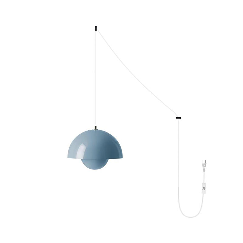 Pendant Light Aluminum 9.1 in 6.3 in Beige Gray Contemporary Dining Room Kitchen Island Hanging Ceiling Lamp Geometric Modern Lighting | Thomler