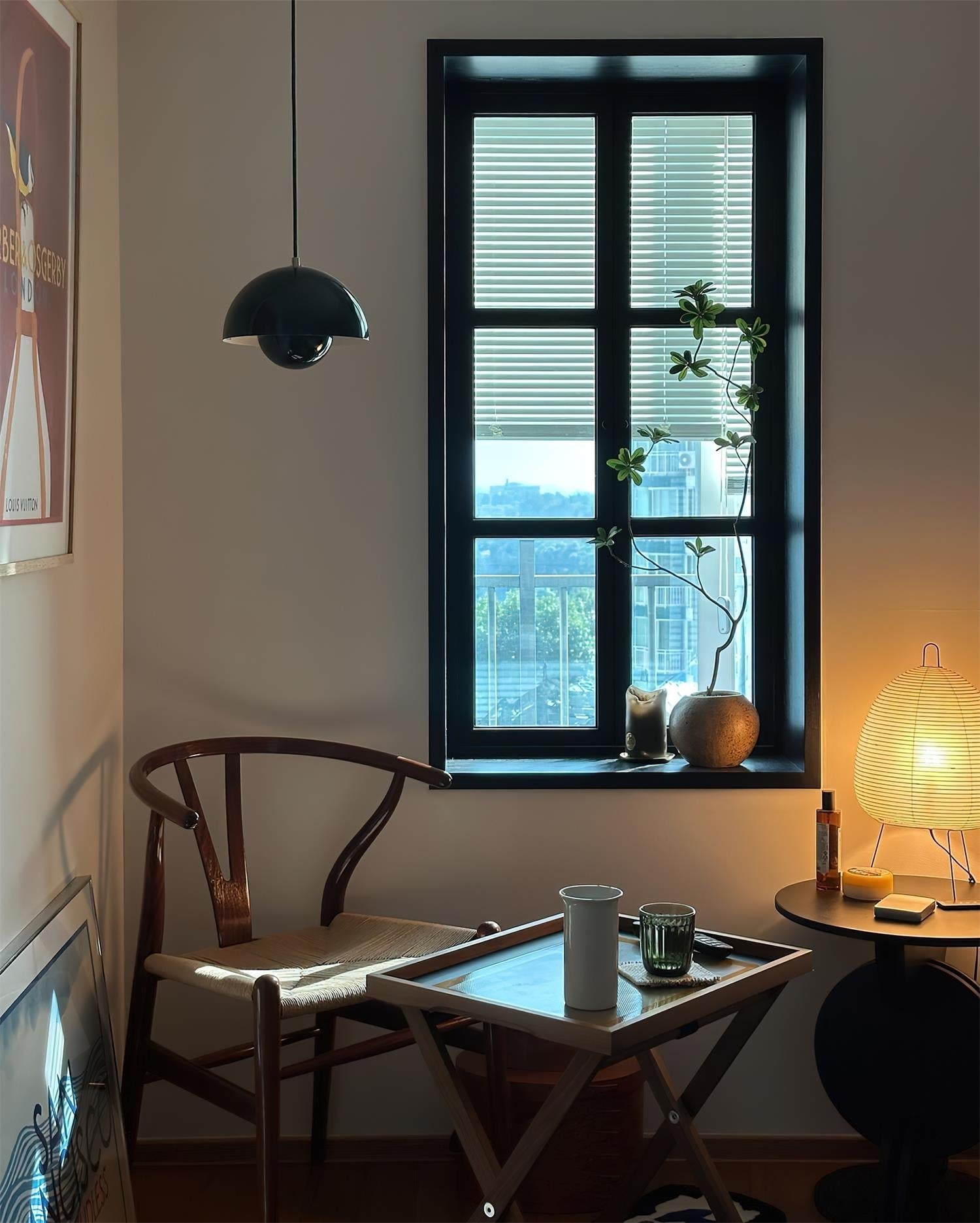 Pendant Light Aluminum 9.1 in 6.3 in Beige Gray Contemporary Dining Room Kitchen Island Hanging Ceiling Lamp Geometric Modern Lighting | Thomler