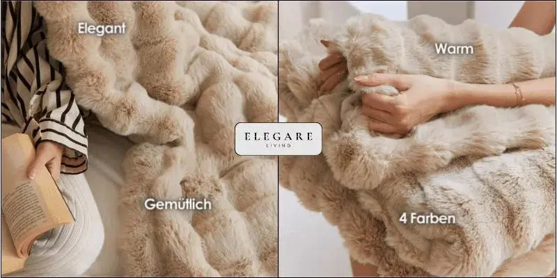 Plush Textured Throw Blanket for Couch & Bed – Oversized Soft Fleece Cover with Anti-Pilling Finish – Winter Warmth Layer for Living Room | Thomler