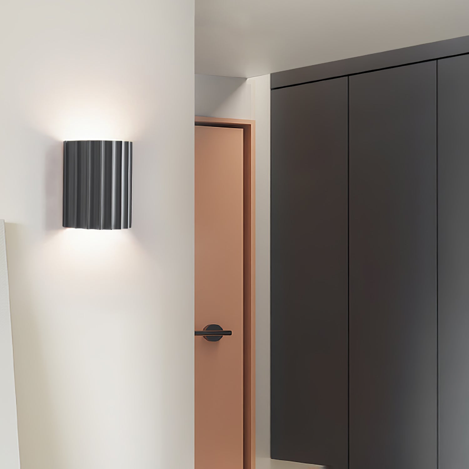 Wall Light Resin 6.5 in Up Down Modern Indoor Living Room Bedroom Hallway LED Fixture | Thomler