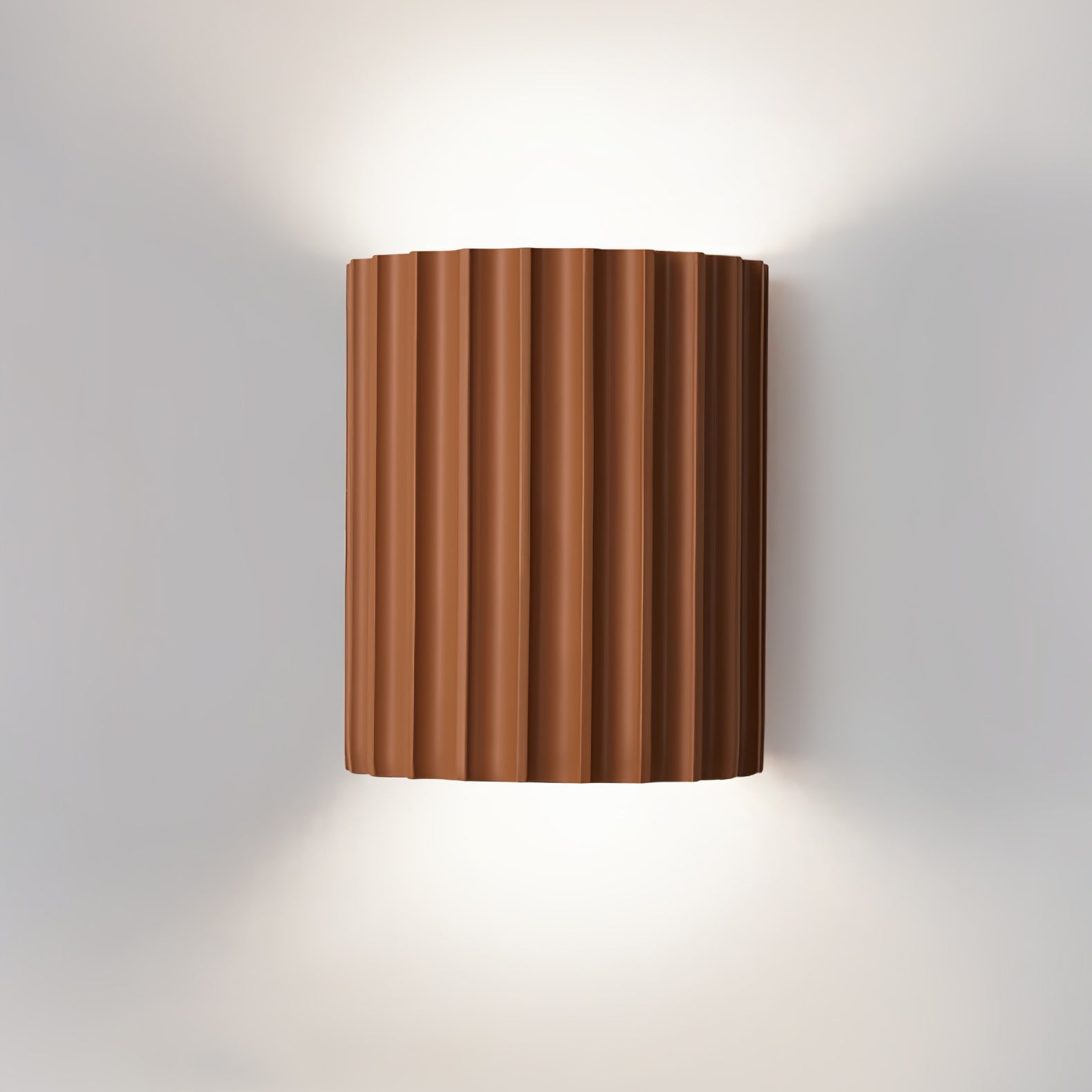 Wall Light Resin 6.5 in Up Down Modern Indoor Living Room Bedroom Hallway LED Fixture | Thomler
