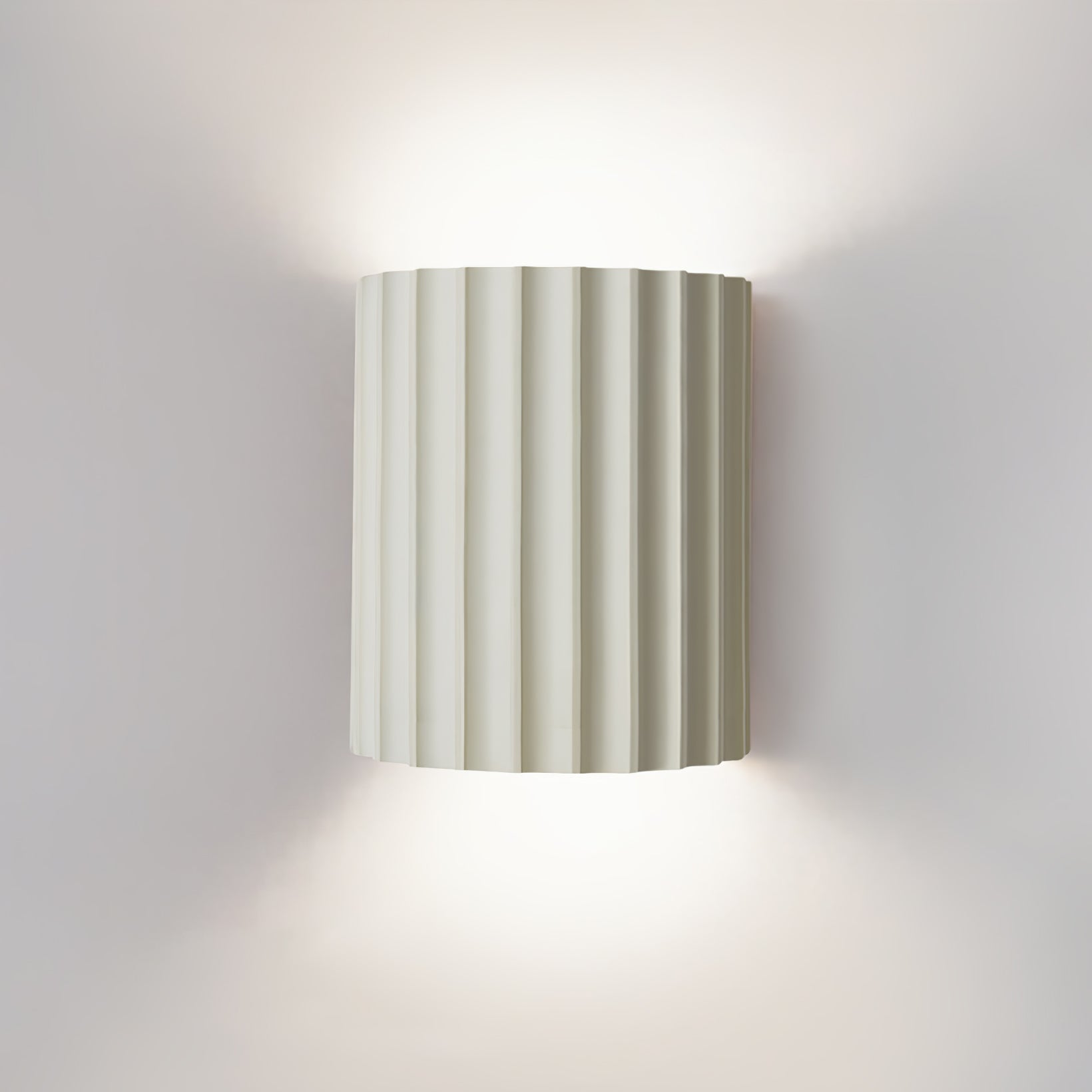 Wall Light Resin 6.5 in Up Down Modern Indoor Living Room Bedroom Hallway LED Fixture | Thomler