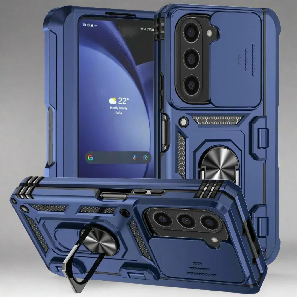 Reinforced Armor Case for Galaxy Z Fold 6 & Z Fold 5 – Drop-Resistant Phone Shell with Precise Hinge Coverage & Full-Access Design for | Thomler