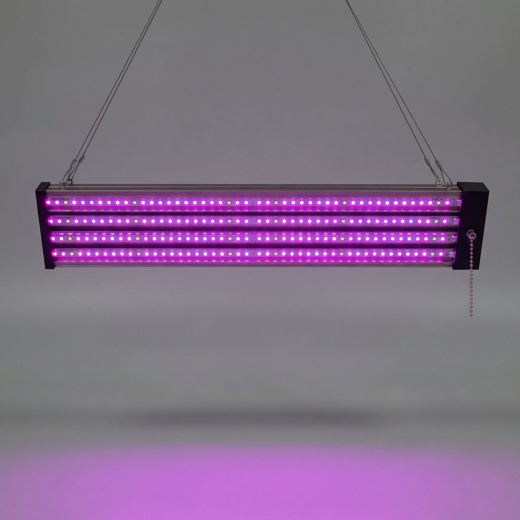 Grow Light LED Full Spectrum Dimmable Hanging Indoor Houseplants Herbs Seedlings Adjustable Cable Pull Switch Plant Growing Lamp | Thomler